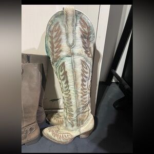 Corral Knee high cowboy boots